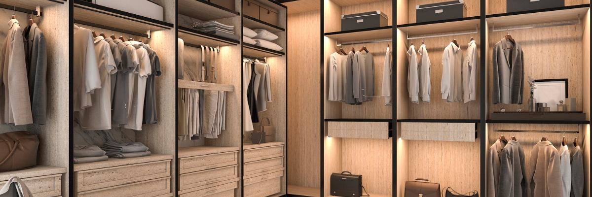 Bespoke wardrobes transforming unused bedroom space into stylish custom storage